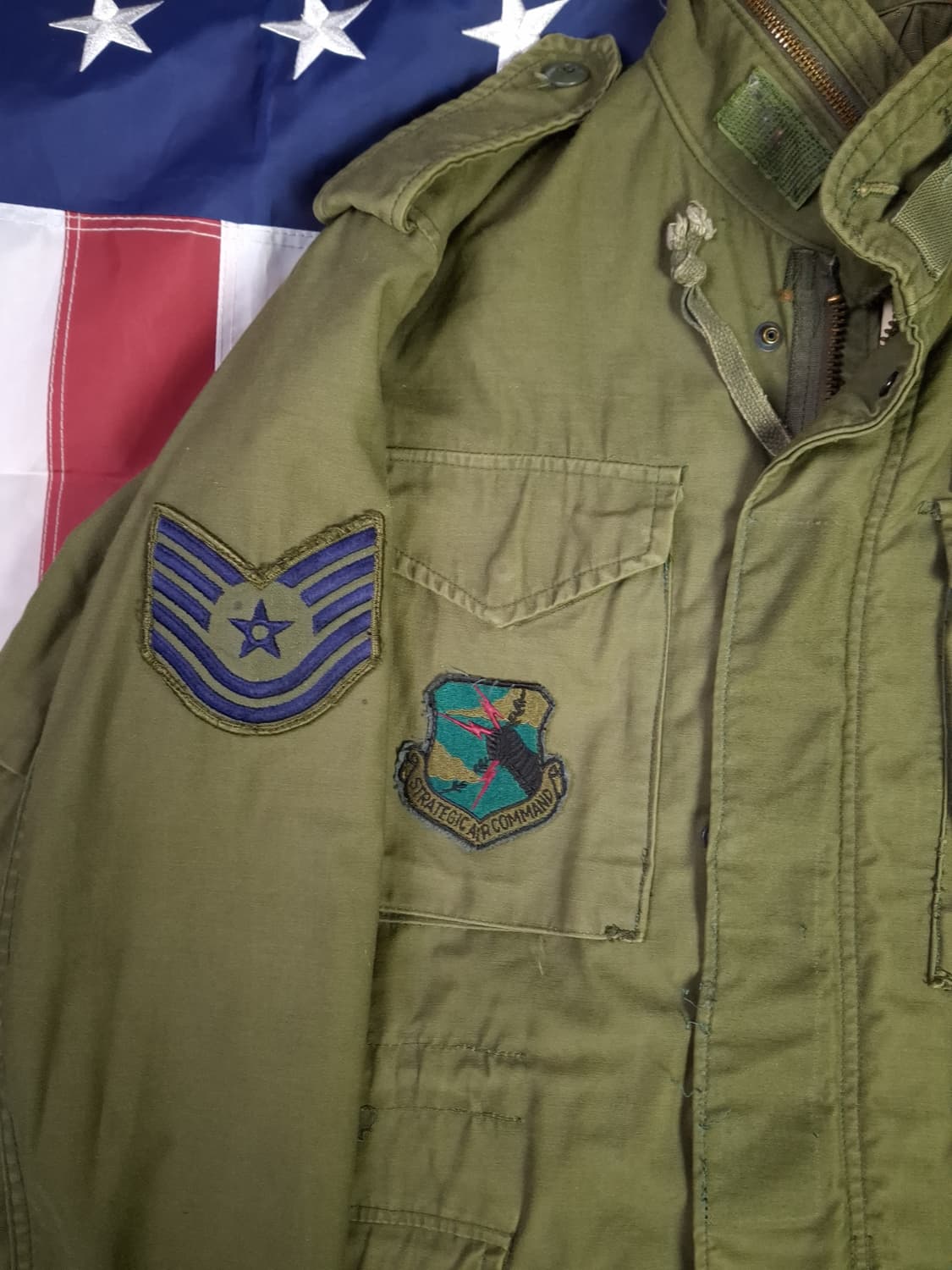오리지날 80's 미군 3세대 M-65 필드 야상 상품이미지3