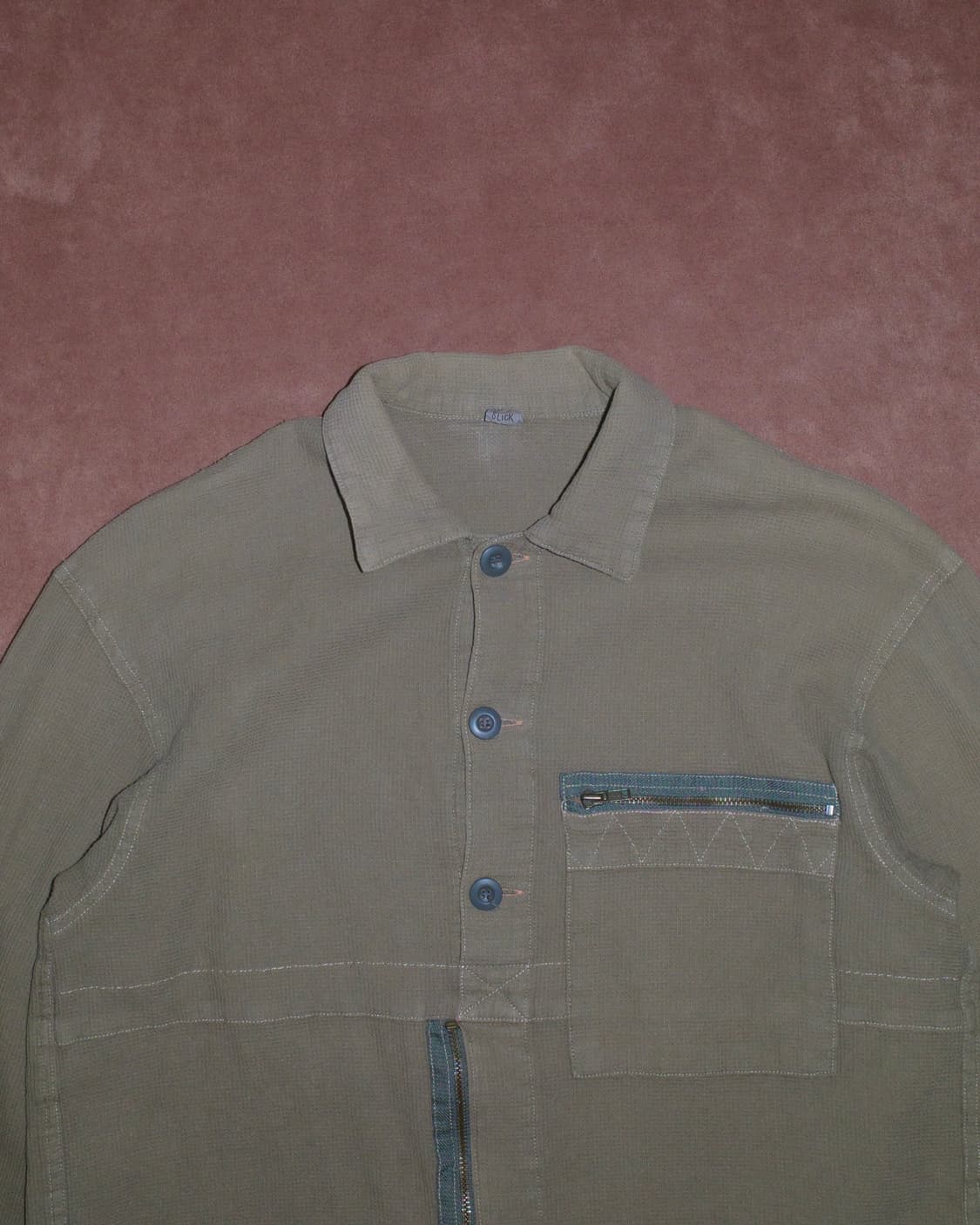 히스테릭글래머 90s 밀리터리 ZIP 와플 셔츠 상품이미지2