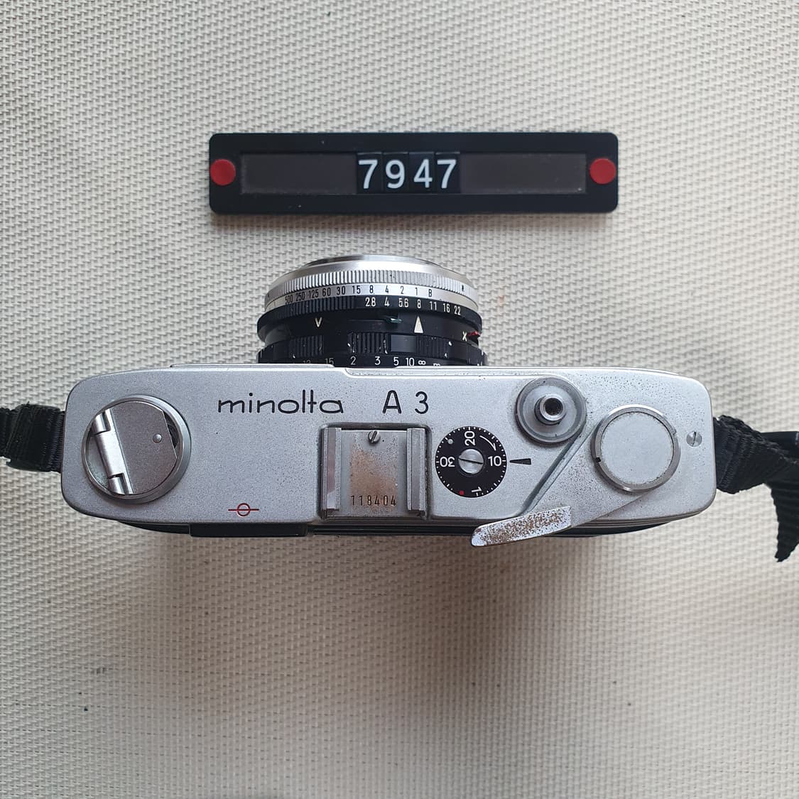 미놀타 A3 필름카메라 실버바디 상품이미지2