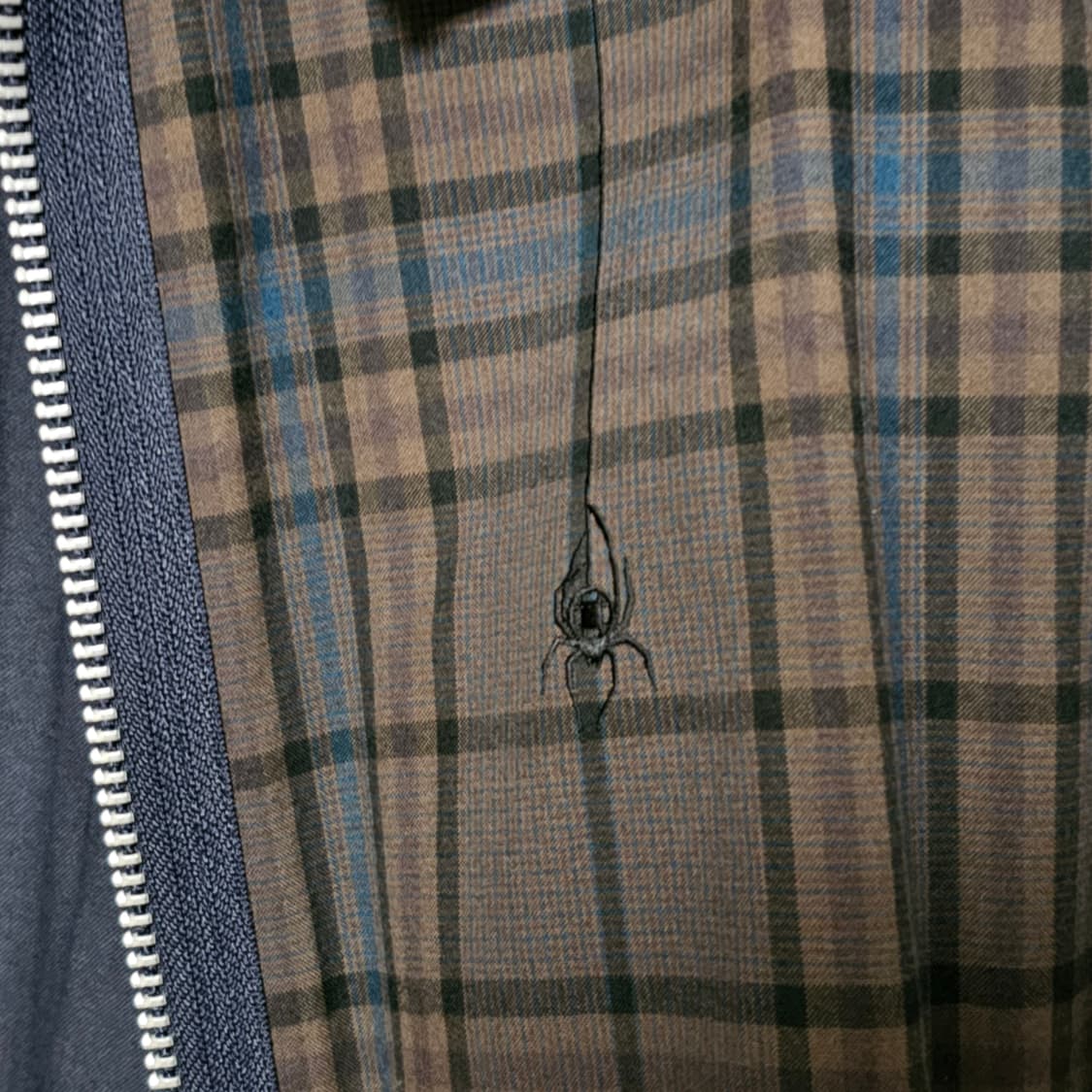 Sacai x dr.woo 체크 레이어드 자켓 상품이미지2