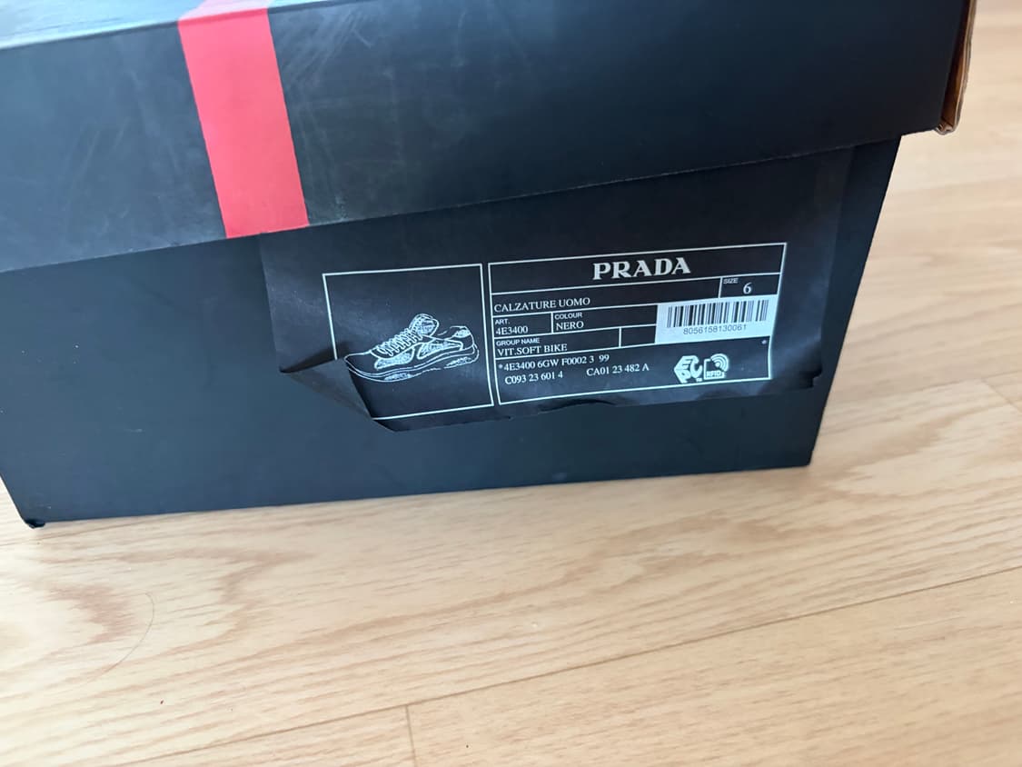 [uk6] 프라다 아메리카컵 블랙무광 상품이미지5