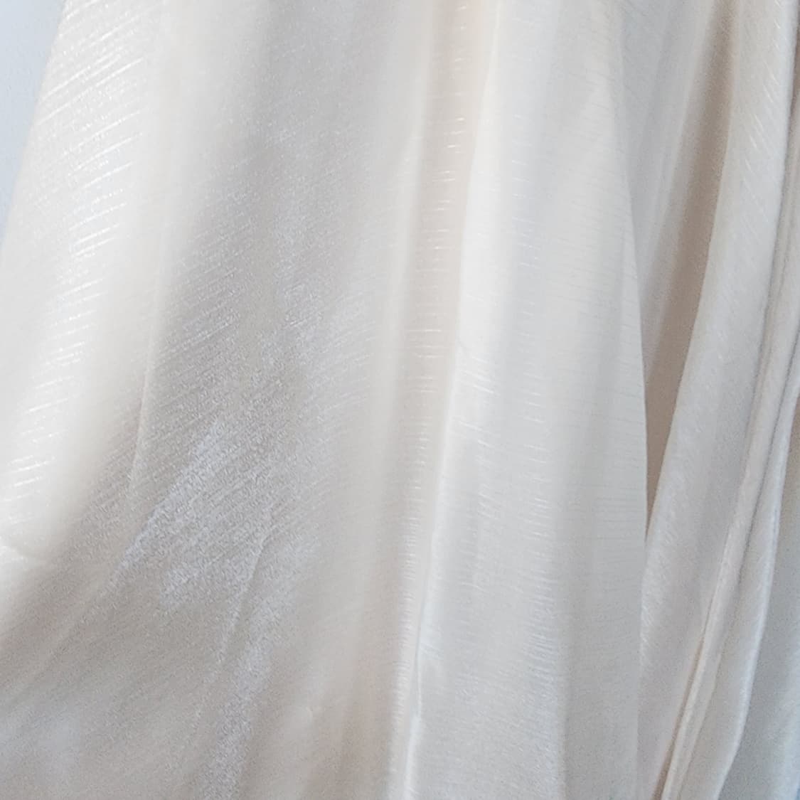 수입 시스루 아이보리 쉬폰 롱 스커트 상품이미지2