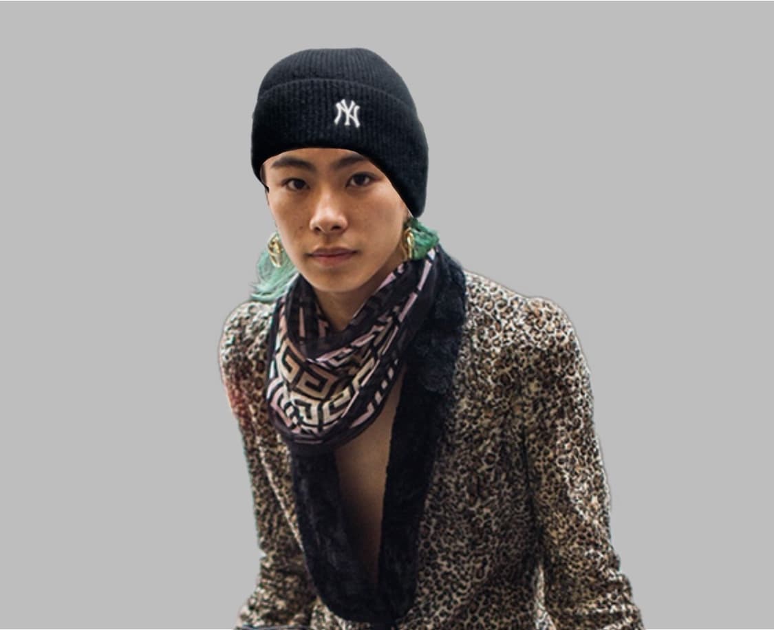 MLB 앙고라 모헤어 울 이어플립 비니 상품이미지1