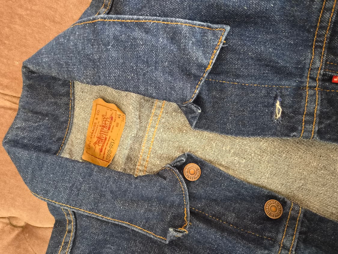 리바이스 USA 여성 진청데님자켓 40사이즈 상품이미지6
