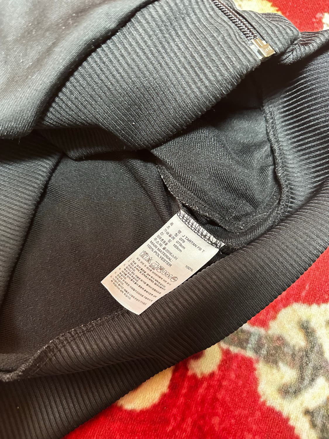 아디다스 타르탄 레드 백로고 삼선 트랙탑 져지  상품이미지3