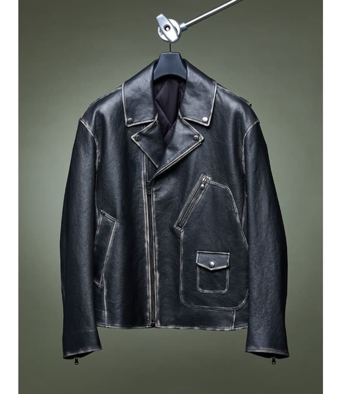 알레그리 이태리 램스킨 레더자켓 50 상품이미지1