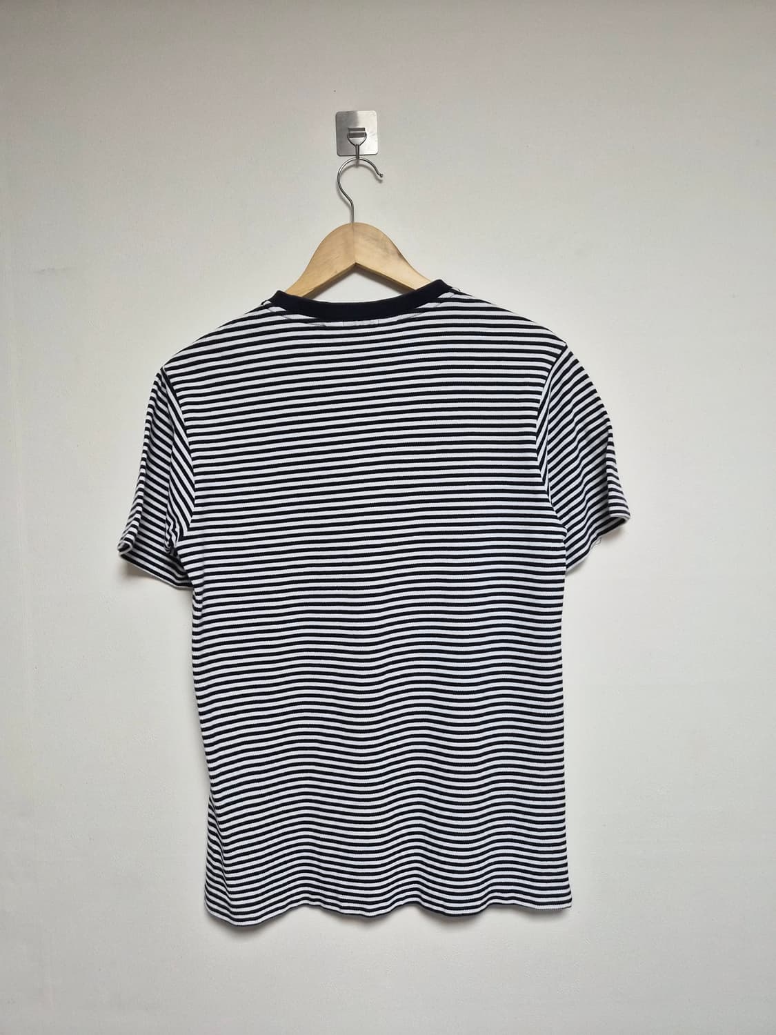 라코스테Lacoste 스트라이프 헨리넥 반팔티셔츠 2 - T142 상품이미지2