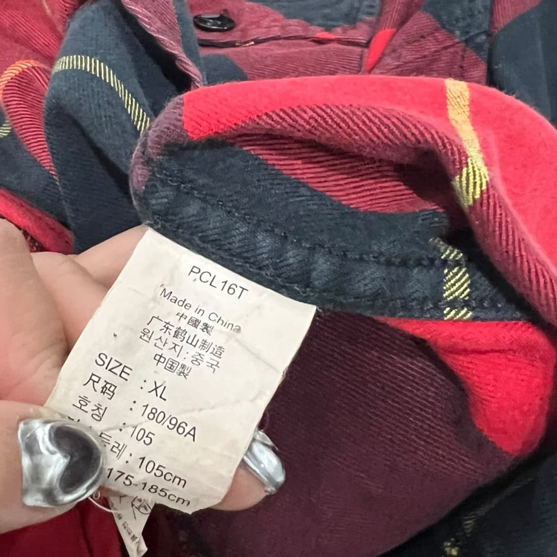 리바이스 빅체크 집업 셔츠 상품이미지7