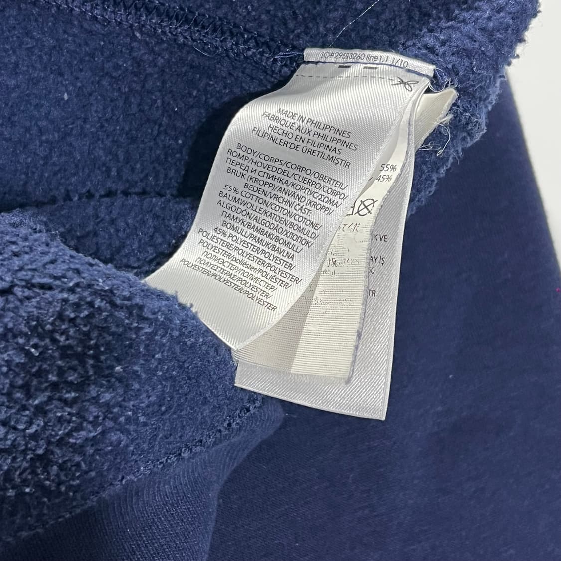 폴로 베어 네이비 맨투맨 상품이미지4