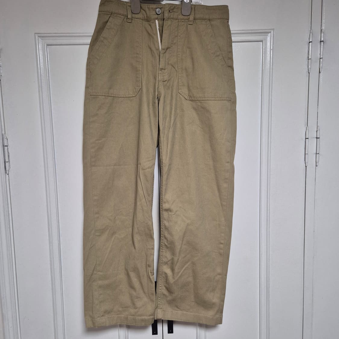 유니폼브릿지 퍼티그팬츠 와이드핏 M 2023년도 베이지 상품이미지1