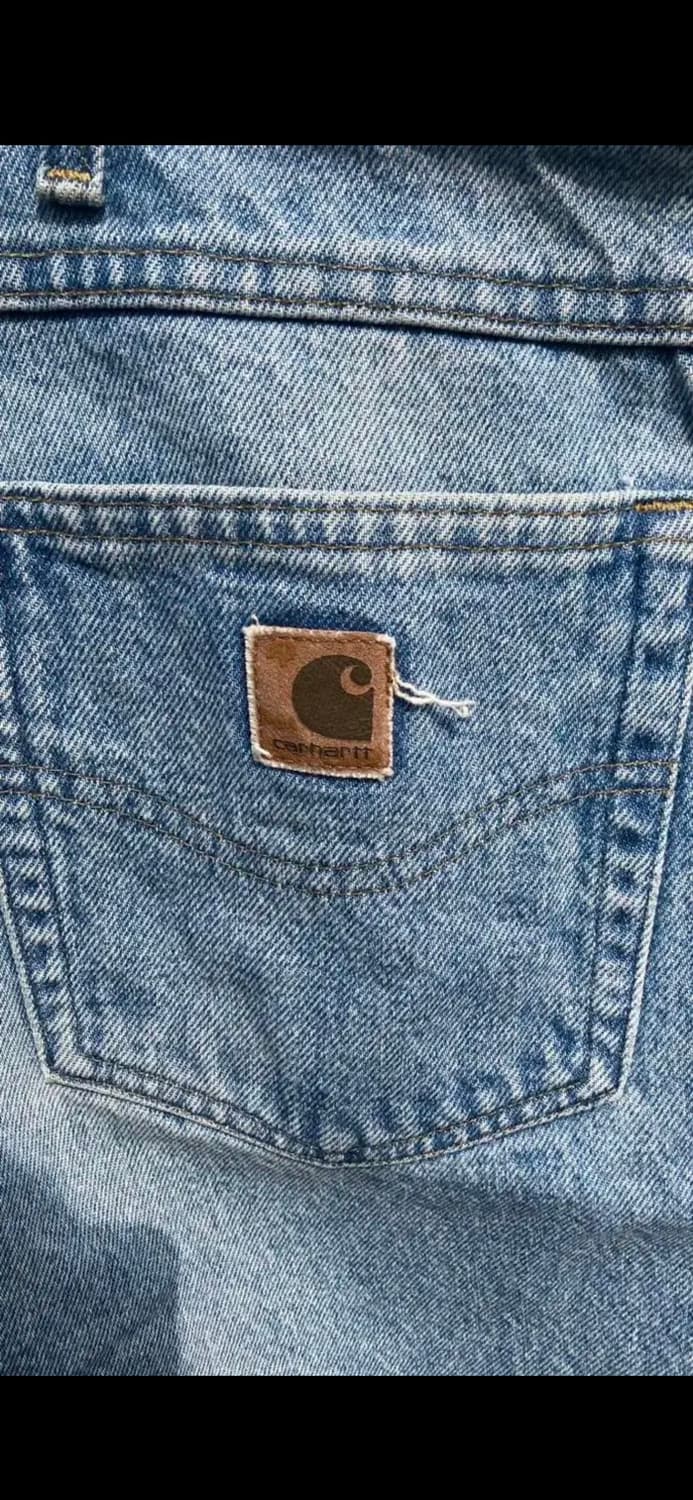 [44x30] 칼하트 데님 워크 팬츠 B17 STW 상품이미지7