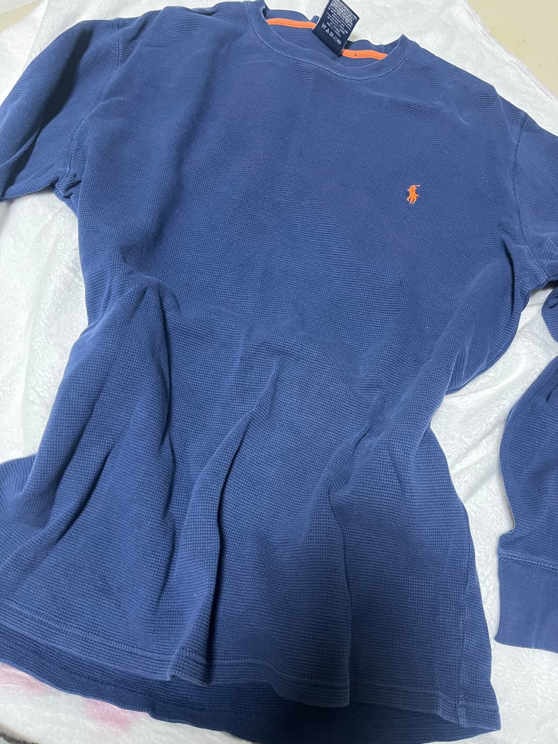 폴로 와플니트 상품이미지1