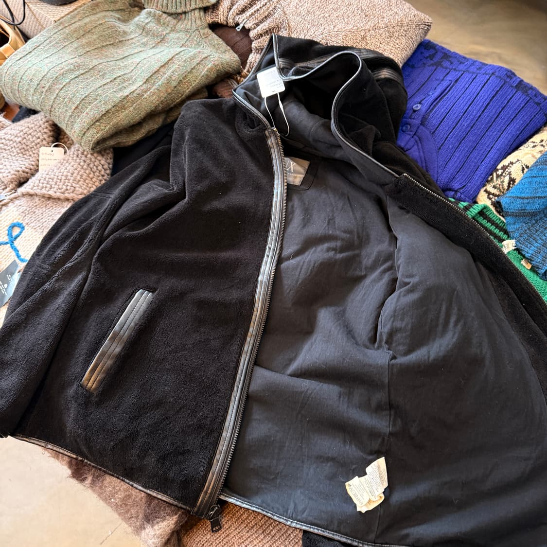 아르마니 익스체인지 플리스 후드집업  상품이미지6