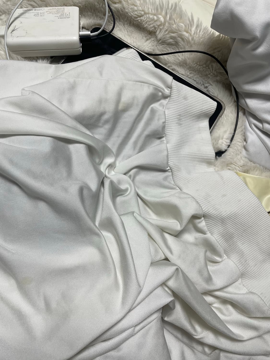 아디다스 구 파이어버드 화이트 실버 트랙탑 져지 상품이미지4