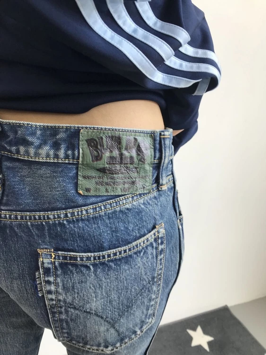 Blue Blue Japan Vintage Wash Denim Pants 상품이미지4