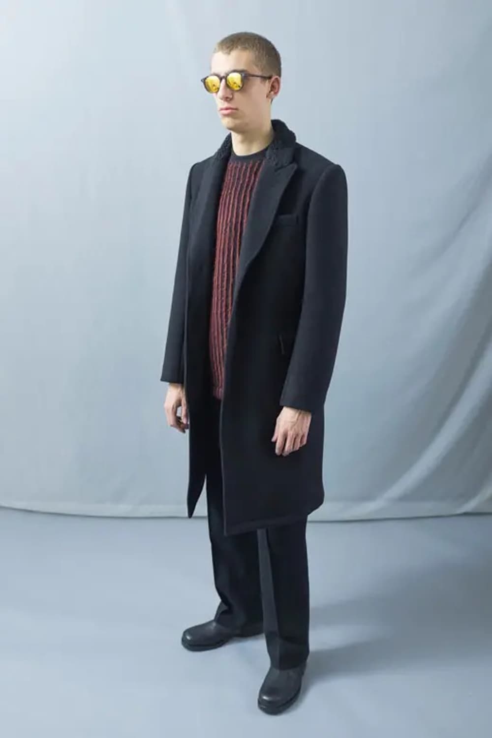 아워레가시(Our Legacy) 블랙 fur 코트 상품이미지1