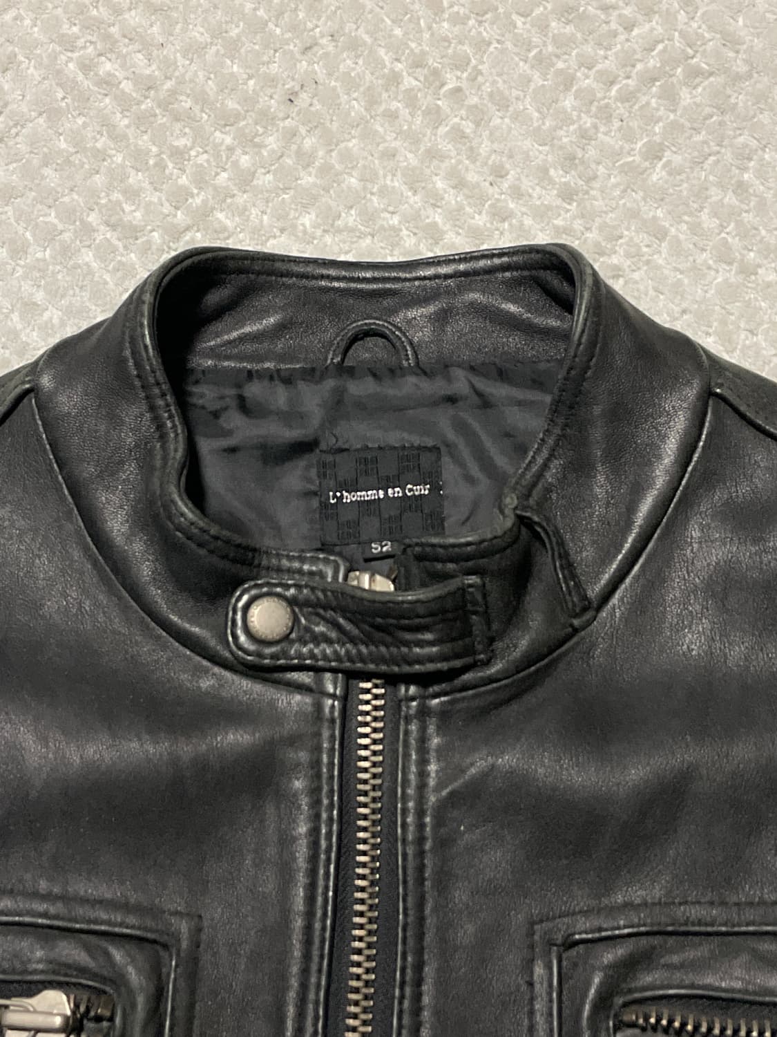 [52] L'homme en cuir 웨스턴 무드 소가죽 포켓 레더 상품이미지4