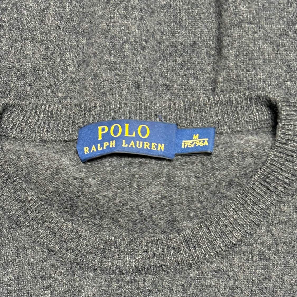 Polo Ralph Lauren 메리노울 차콜 니트 상품이미지3