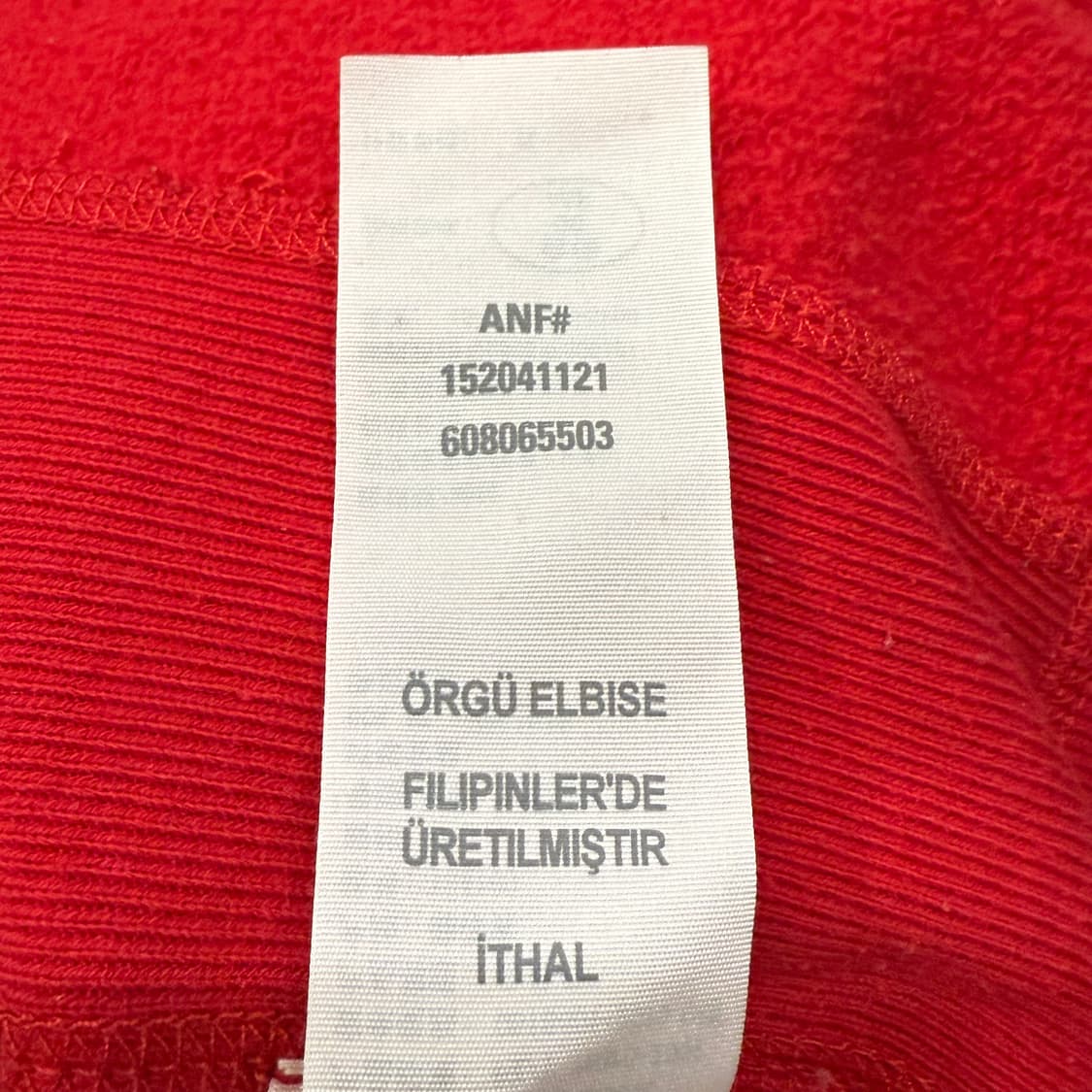 아베크롬비 레드 후드집업 상품이미지7