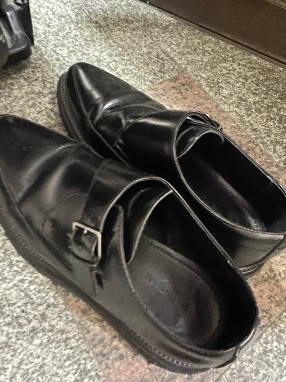 [42] Allsaints 남성 몽크 스트랩 구두 상품이미지2