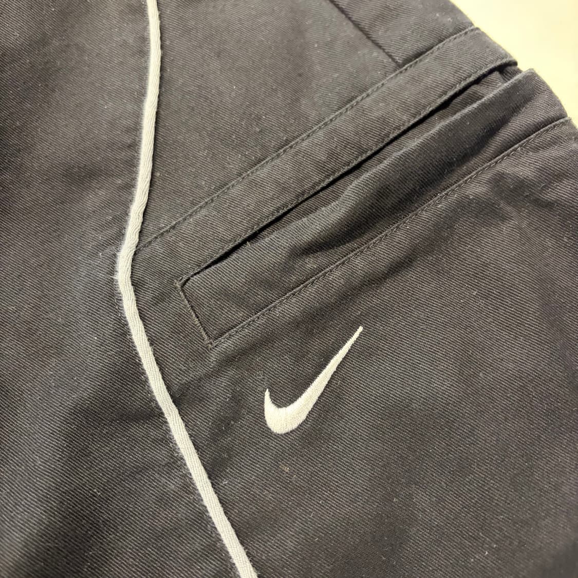 [L] 나이키 NSW 하이웨스트 블랙 트랙 카고 바지 팬츠 D468 상품이미지4