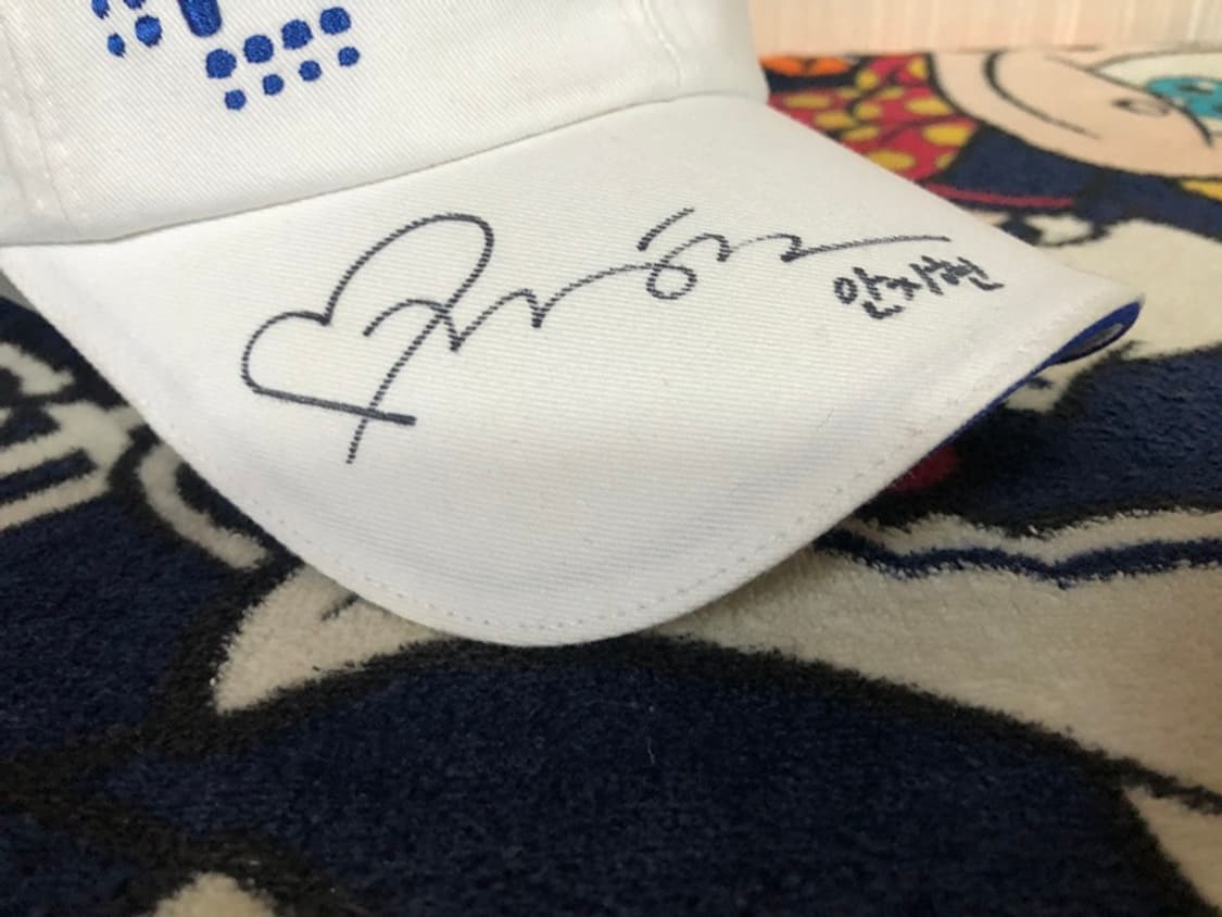 핑골프 메디힐골프단 프로골퍼모자/캡/안지현프로 싸인모자 상품이미지8