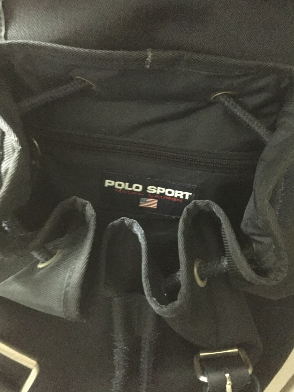 폴로 랄프로렌 네이비 백팩 상품이미지2