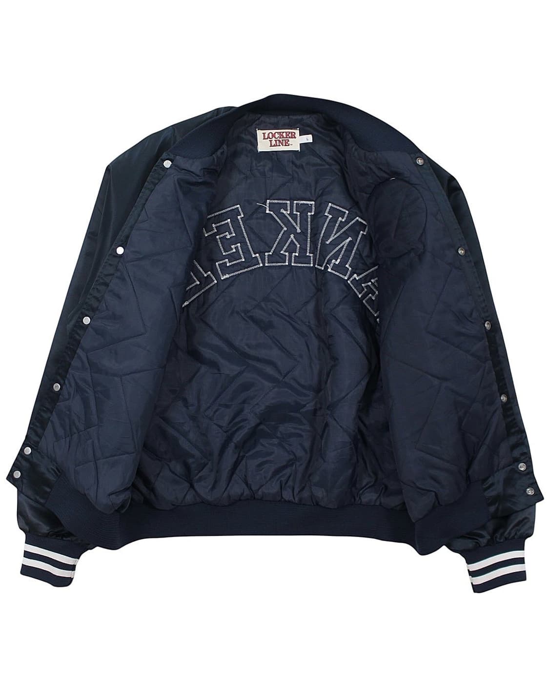 1990s USA Locker Line 나일론 사틴 자켓 뉴욕양키스 미제 상품이미지4