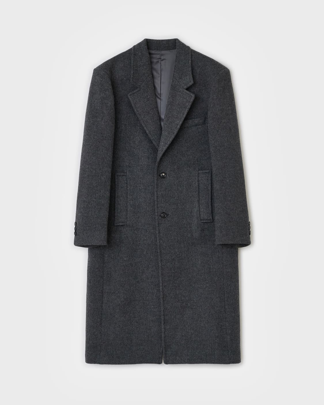 벨리에 버티컬 싱글코트 / 차콜 / L 상품이미지1