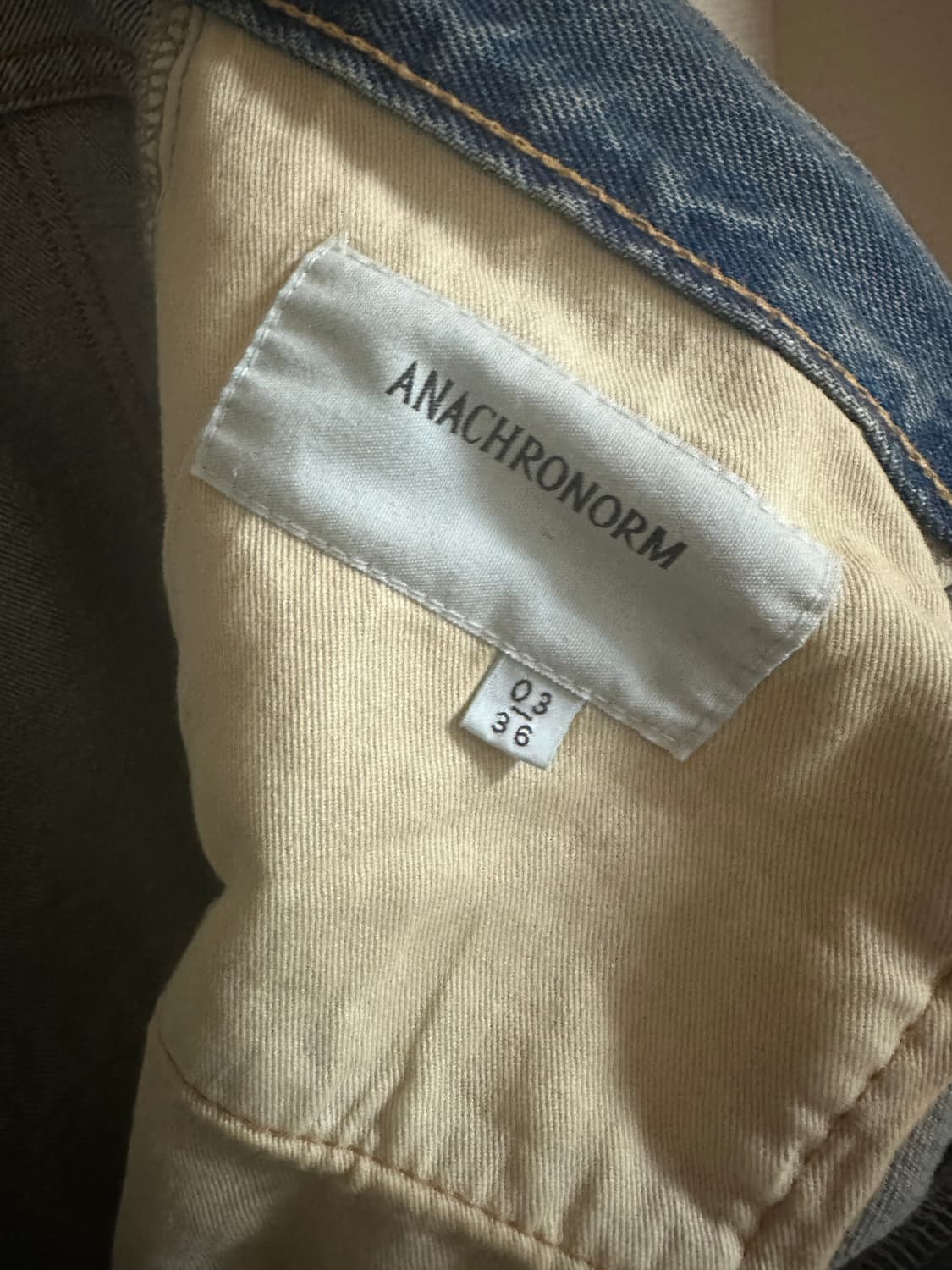 [36] 아나크로놈 데님 ANKR001 상품이미지5