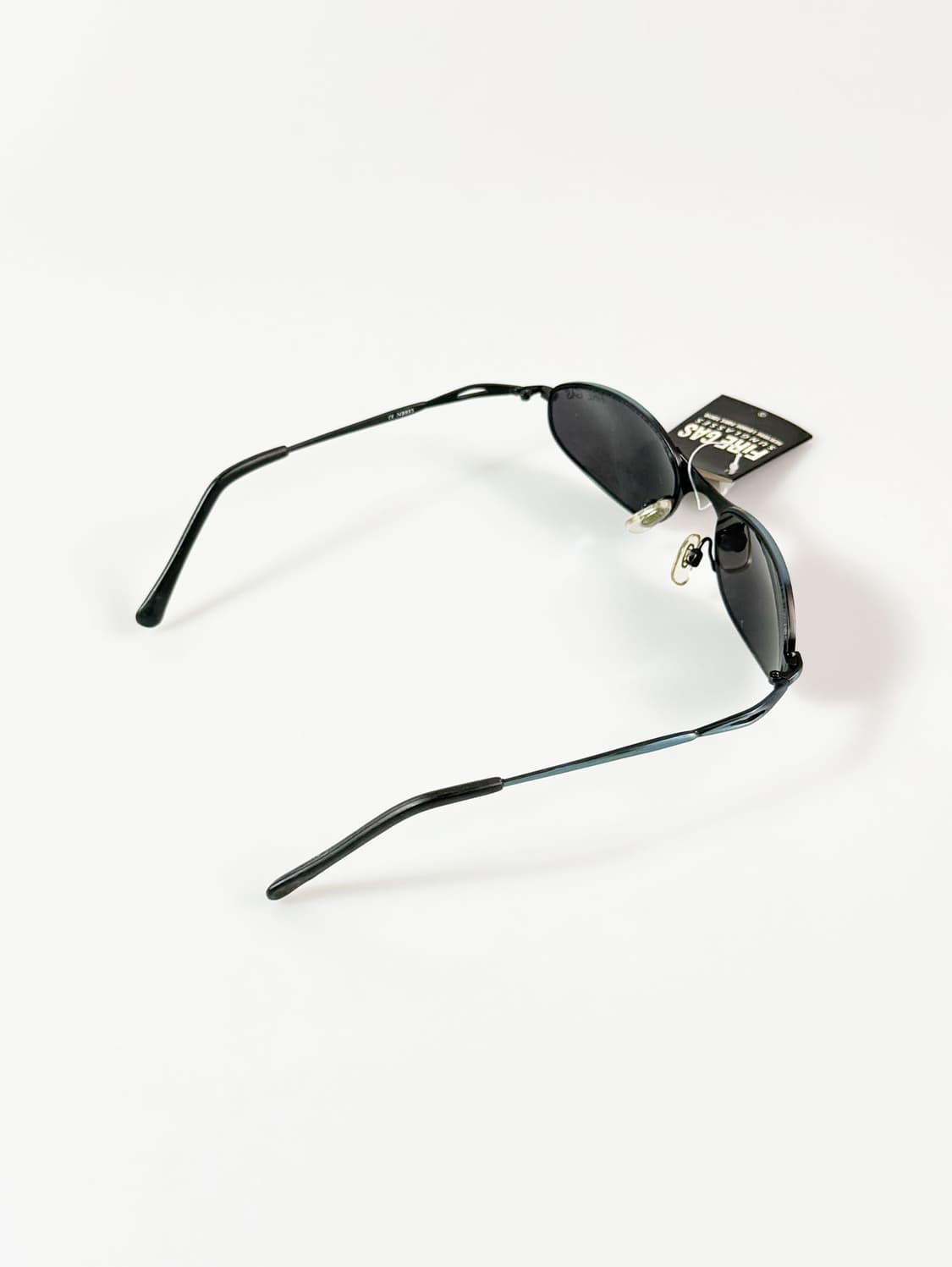 90s FIRE GAS 슬림 오벌 메탈 프레임 빈티지 선글라스 상품이미지4