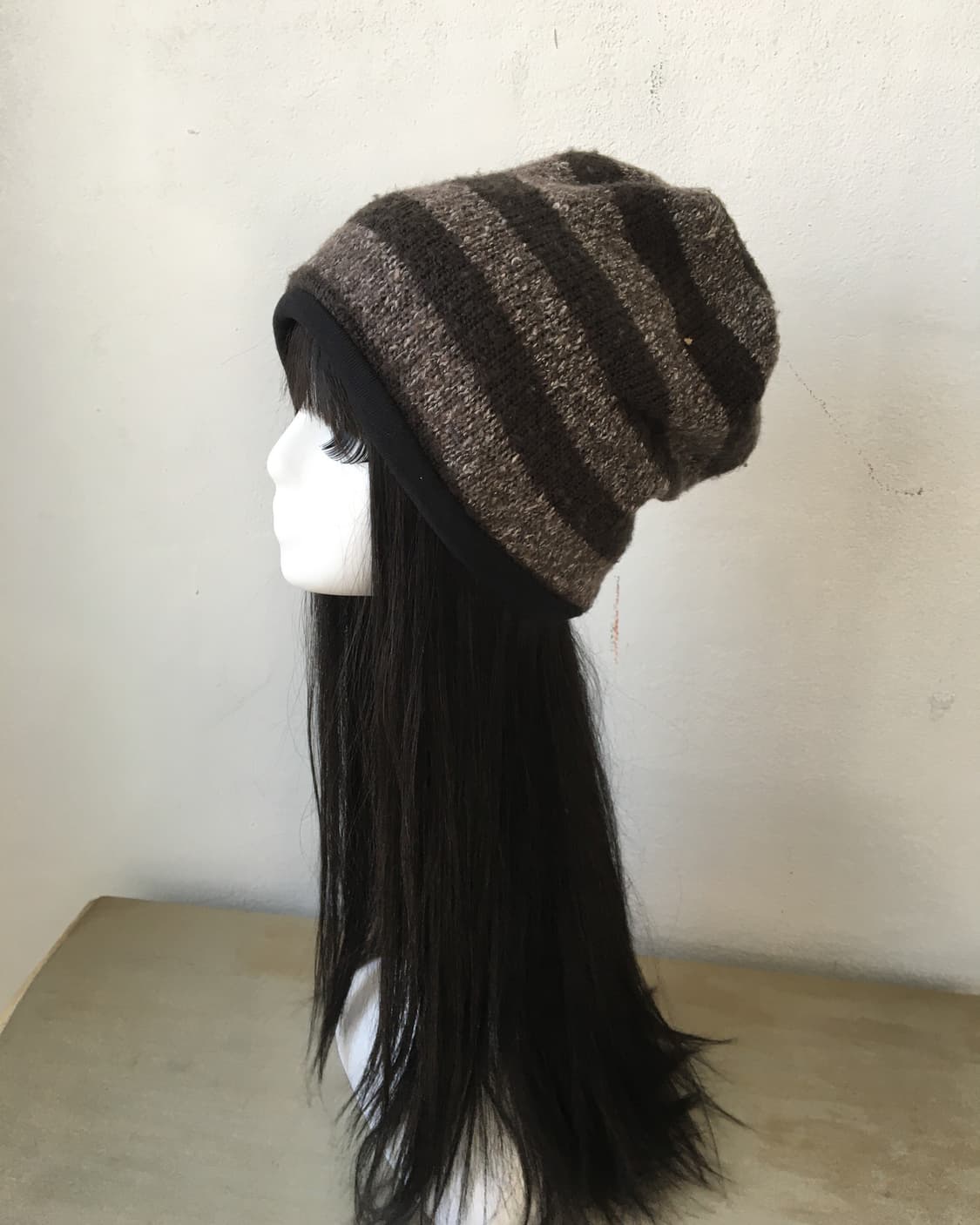 pattern knit beanie 상품이미지1