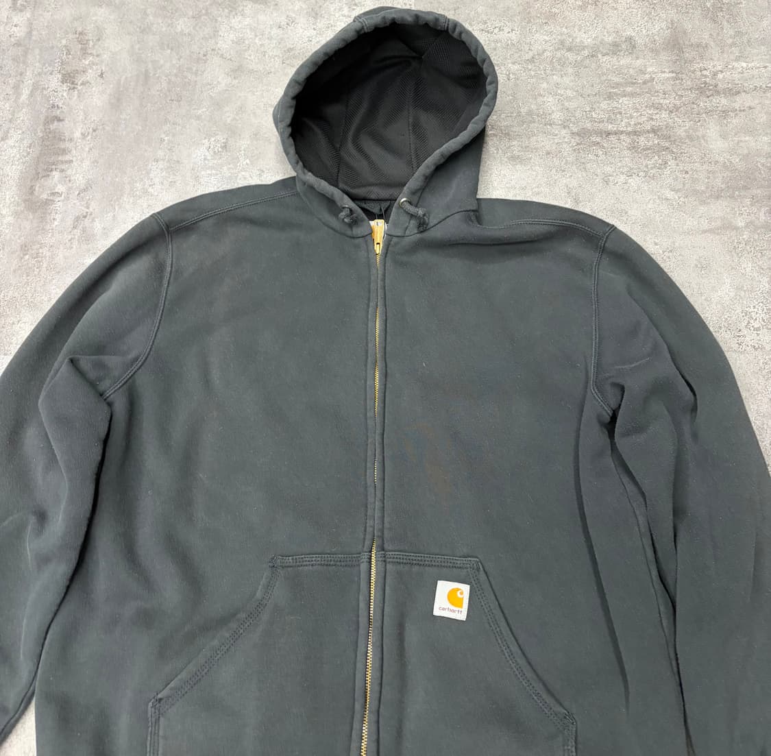 칼하트 써멀 후드집업 차콜 상품이미지4