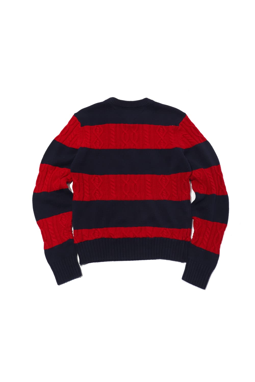 TOMMY HILFIGER 꽈베기 단가라 니트 women S 상품이미지2