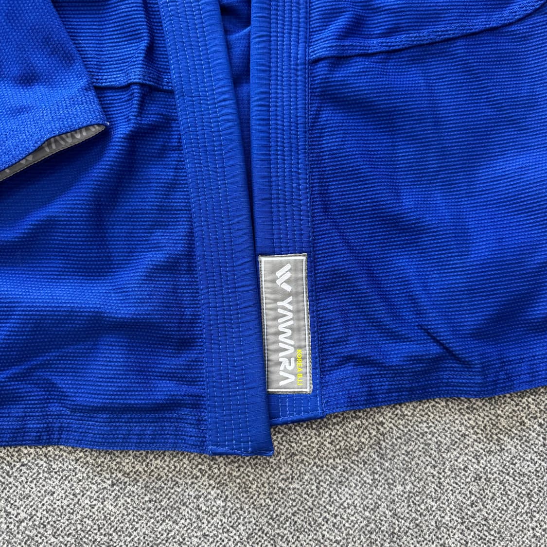 야와라 A-2 사이즈 파란색 주짓수 도복상의 상품이미지3