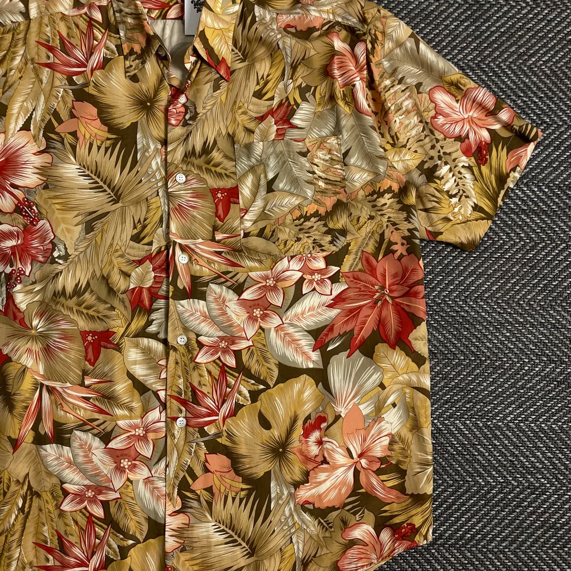 USA 오리지날 빈티지 하와이안 셔츠 o 3071 상품이미지2