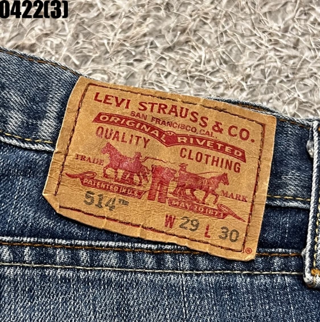 리바이스 514 청바지 상품이미지2