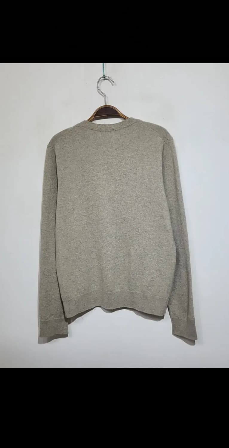 (L) 캐시미어 니트 라운드 무지 스웨터 솔리드  상품이미지5