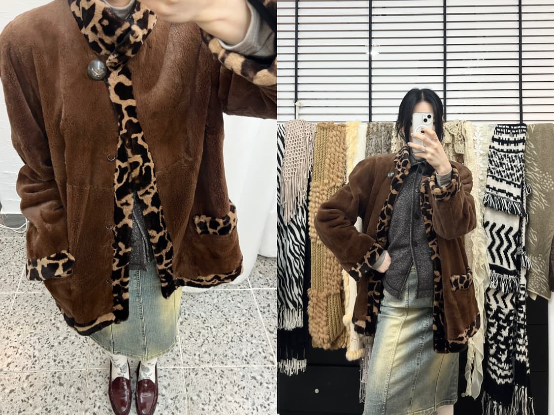 leopard point jacket 상품이미지1
