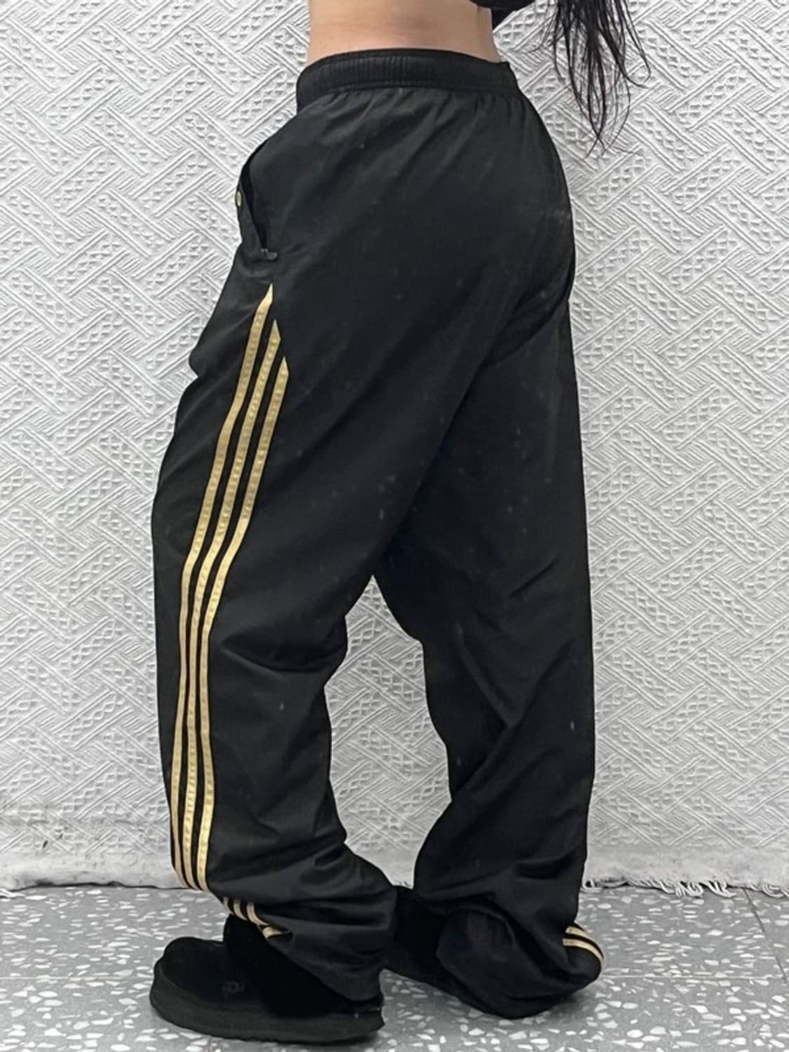 아디다스 00's 마샬아츠 검골 바람막이 트랙팬츠 110 C09884 상품이미지2