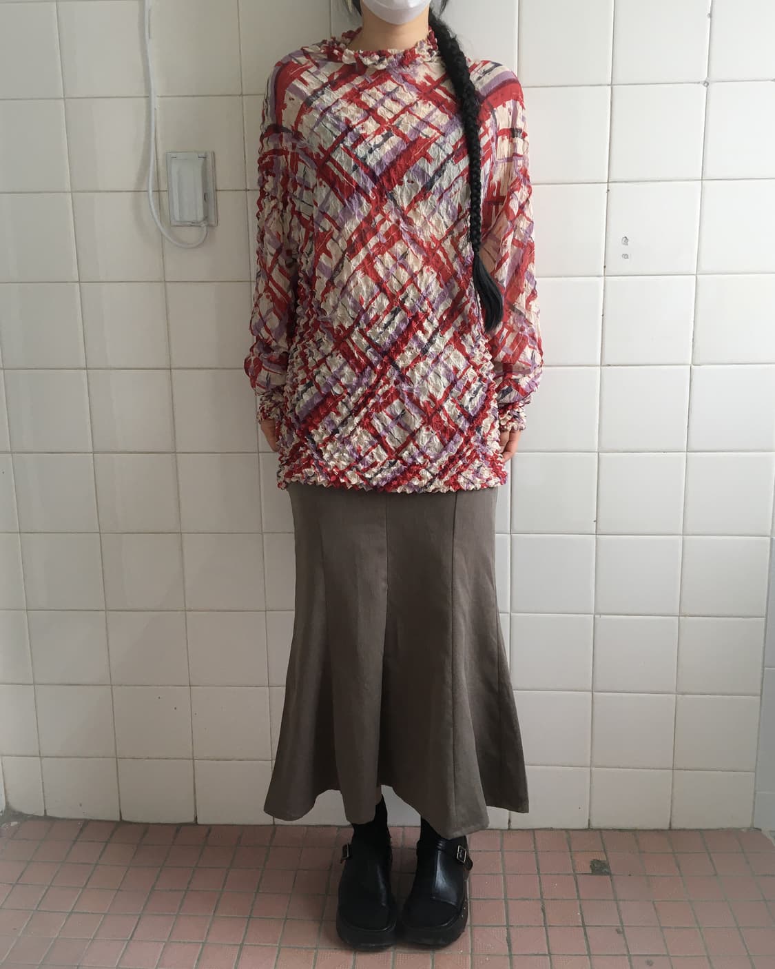 Flare long skirt 상품이미지4