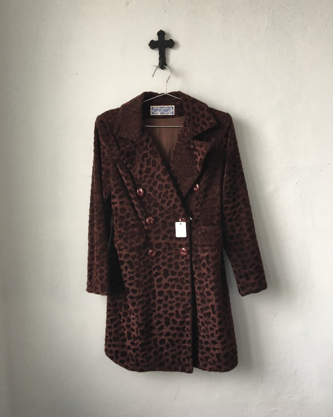 Pattern point coat 상품이미지2