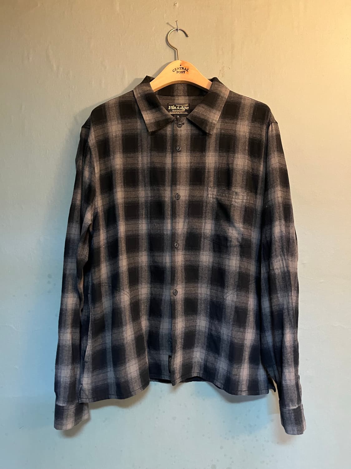 빈앤에이지 플란넬 셔츠 자켓 상품이미지1