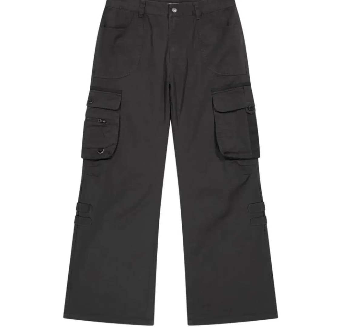 코이세이오 빅포켓 카고 팬츠 차콜 2사이즈 상품이미지1