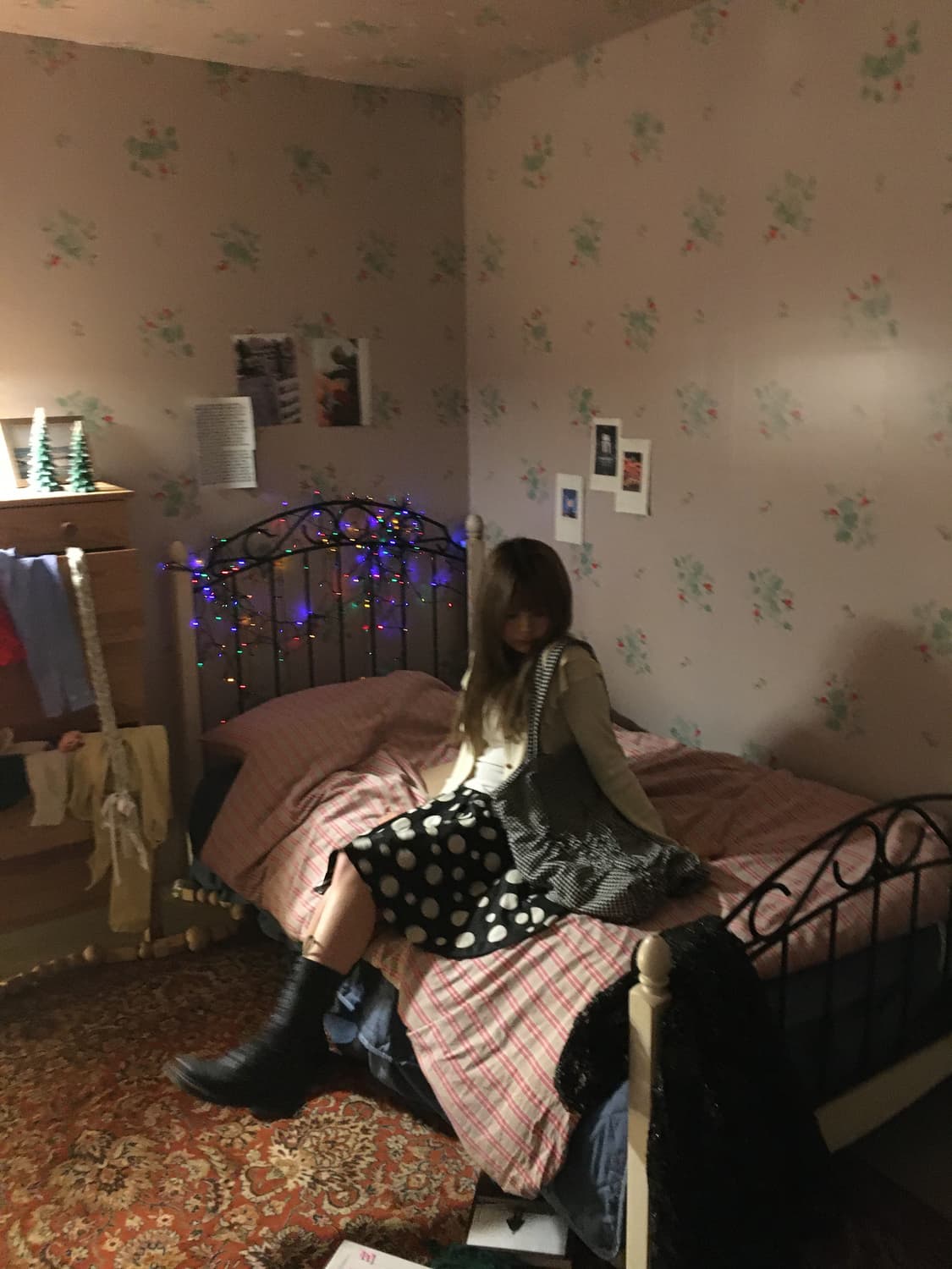 vintage dot skirt 상품이미지2