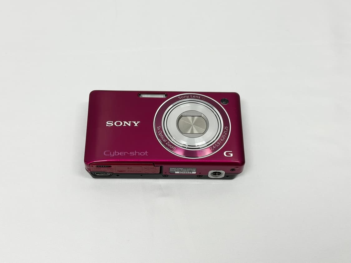소니 빈티지 디카 사이버샷 DSC-W380 핫핑크 민트급 상품이미지2