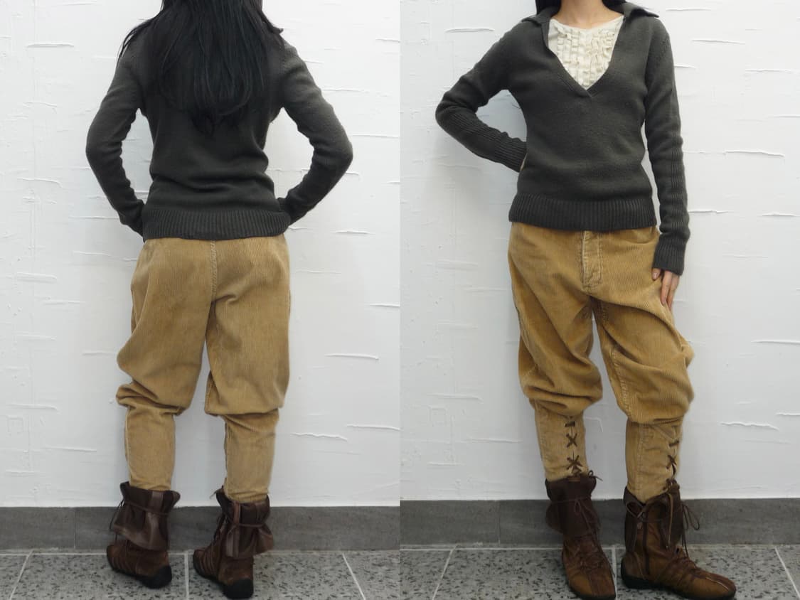 deep v-neck knit 상품이미지3