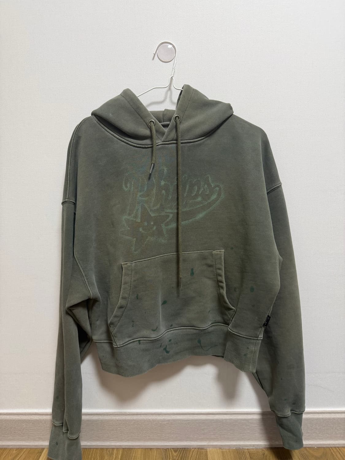 피지컬 디파트먼트 cropped hoodie 상품이미지3