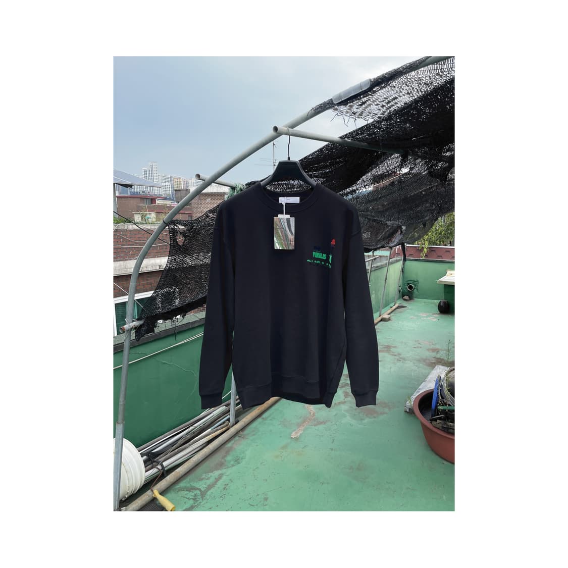 Archives Flock Glitter Sweatshirt 상품이미지2