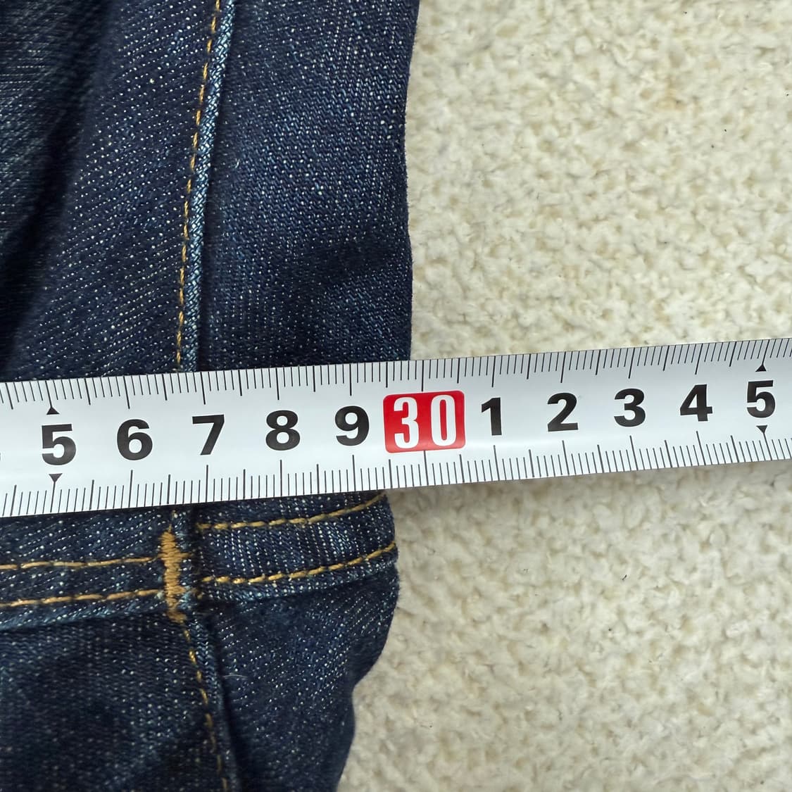 [33] 데님앤서플라이 진청 워싱 데님 팬츠 청바지 3702 상품이미지7